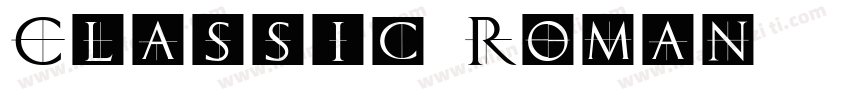 Classic Roman字体转换